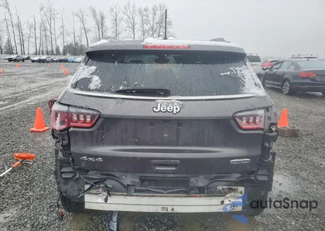 2017 Jeep Compass Latitude from USA, damaged, VIN 3C4NJDBB2HT665411